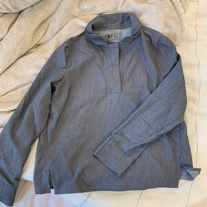 FIGS graphite scrubs (limited edition top)